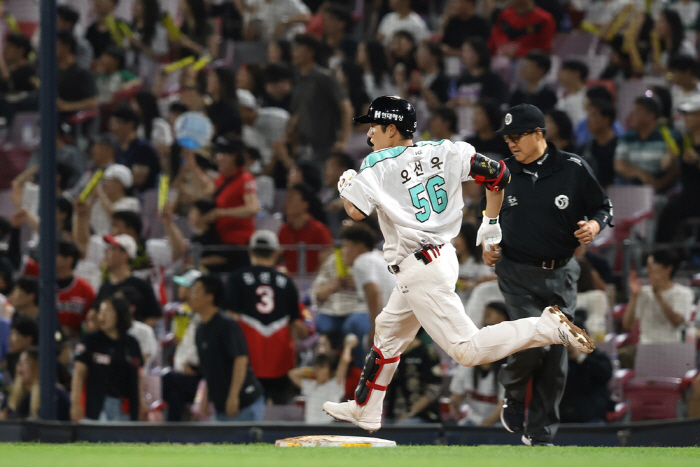 Who said Hampyeong Tigers? It's not a miracle to beat Hanwha and win the first place with five consecutive wins