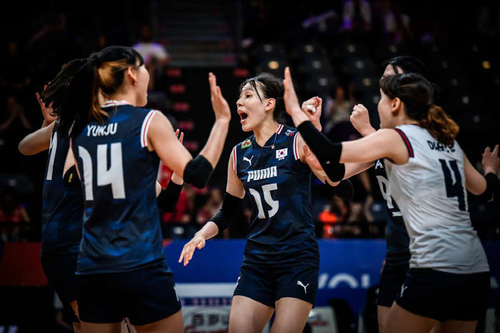 What a waste! Korean 女 volleyball failed to win 2 consecutive games...13 Defeat to Belgium