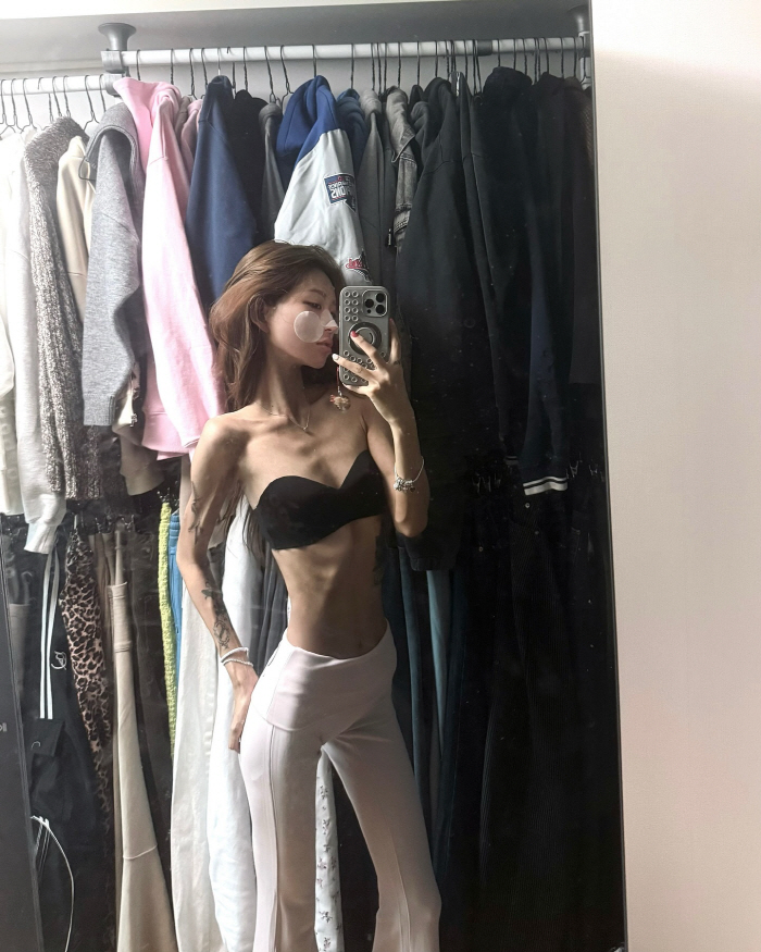 As if you're getting drier...41kg Choi Junhee reveals his extremely skinny body ribs