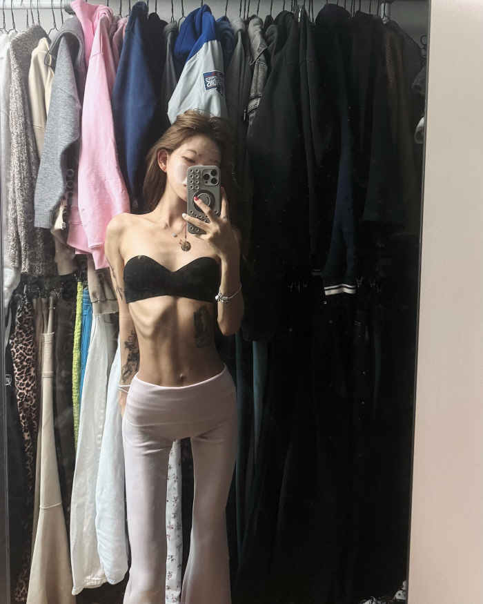 As if you're getting drier...41kg Choi Junhee reveals his extremely skinny body ribs