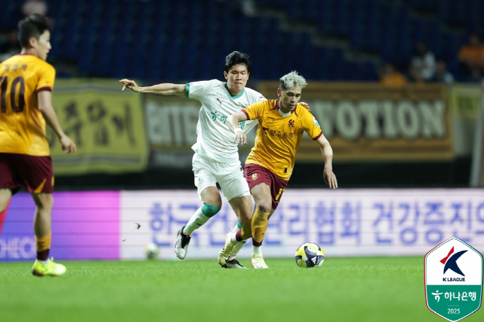 01→11→12→22, Gwangju W, Daejeon Gwangju, which went crazy, drew 22 after a slugfest...Asani scored one goal and one assist Hernandez two assists
