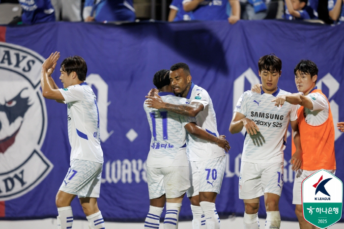  Let's run again!→ Suwon, which maintains a 10-point gap with the leader, and Jeonnam, which won 31 against Gyeongnam, drew 00 against Gimpo