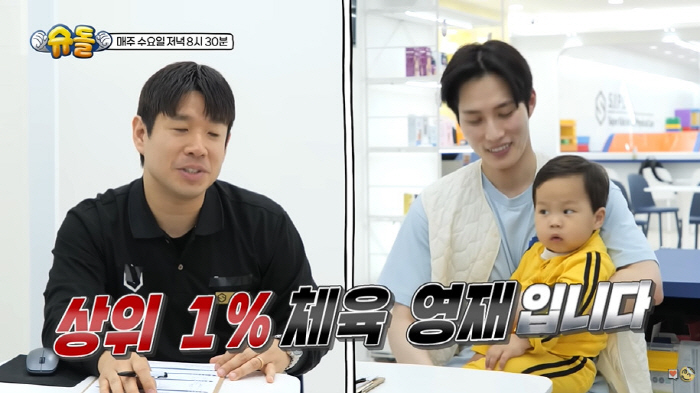 Kim Jun-ho succeeded in farming his children. Jungwoo, 25 months old, and the top 1% of the growth and development of physical education gifted children (Sudol)