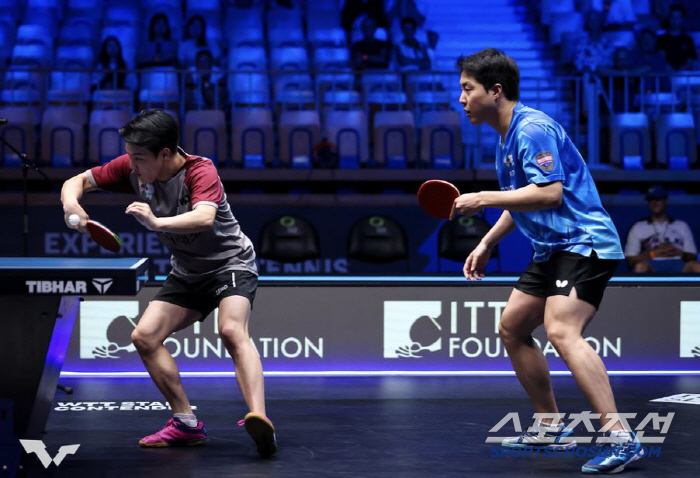 Lim Jong-hoon X Ahn Jae-hyun defeated the world's No.1 Wirbrung brothers! WTT Star Contender Ryublana Doubles Win 3-0!