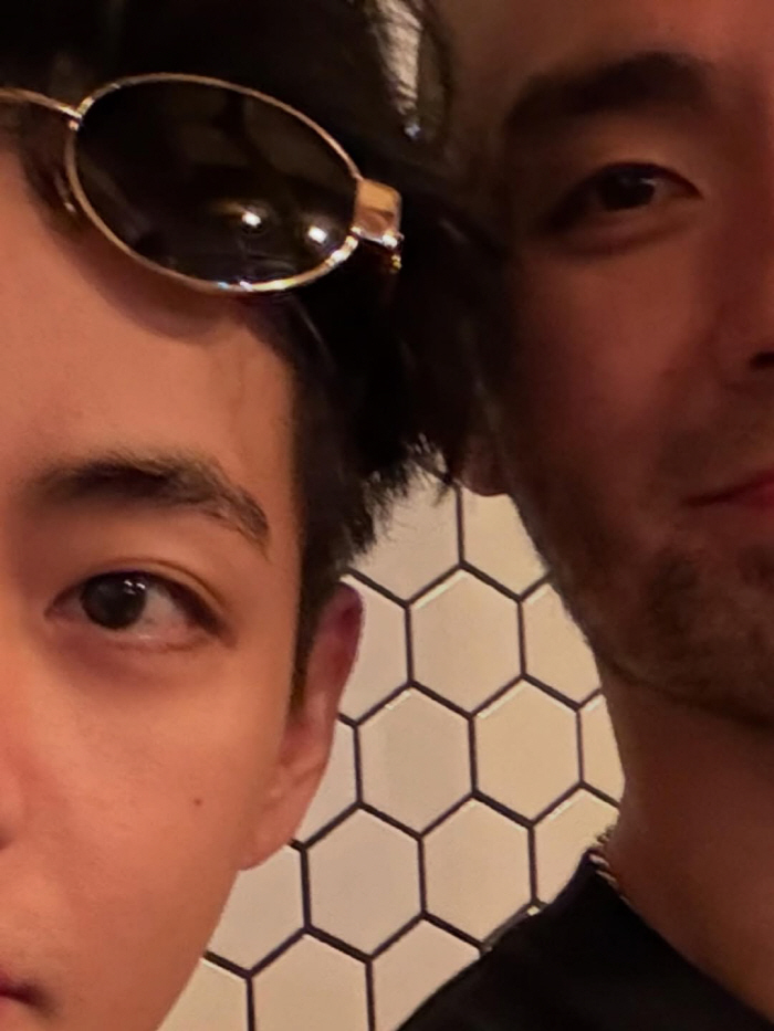 BTS V Shares Post-Military Life with Park Seo-jun and Park Chan-wook