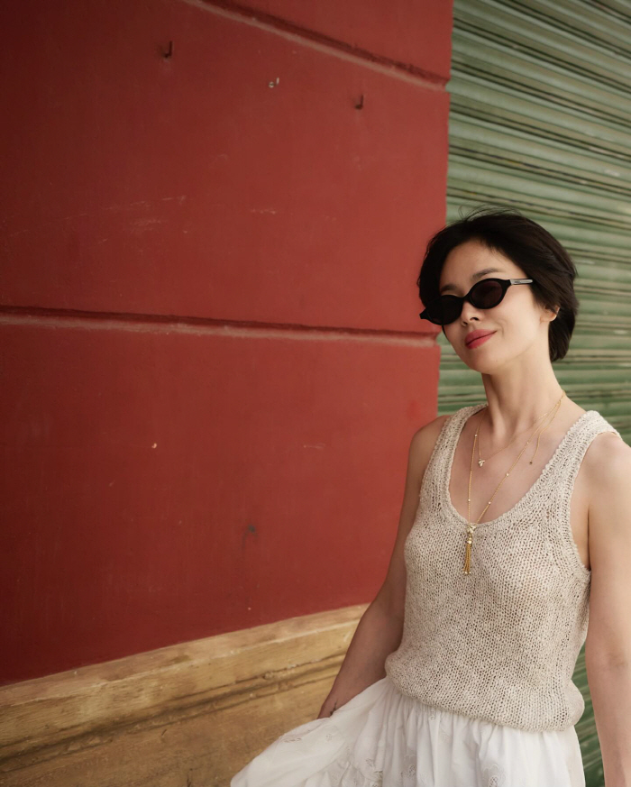  Song Hye-kyo was also a bread-soon..A shining presence even when you press down your hat