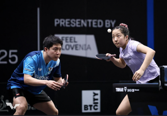 Shin Yu-bin X Lim Jong-hoon, who won the world's third-largest ball, won the mixed doubles in Brazil's 3-0 wave! Lim Jong Hoon won 2 awards. 