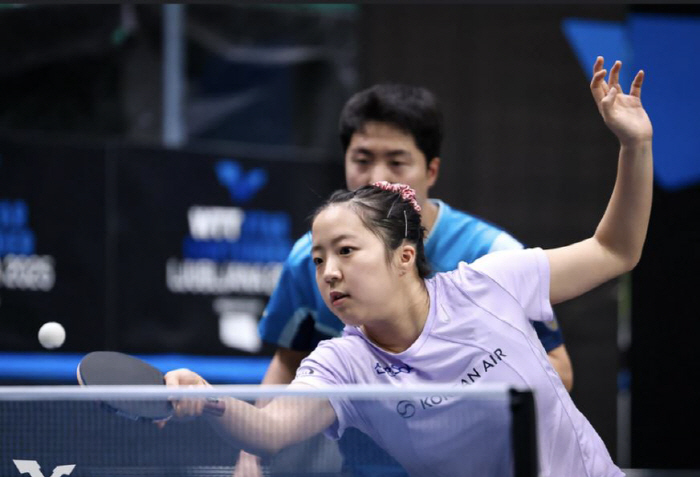 Shin Yu-bin X Lim Jong-hoon, who won the world's third-largest ball, won the mixed doubles in Brazil's 3-0 wave! Lim Jong Hoon won 2 awards. 