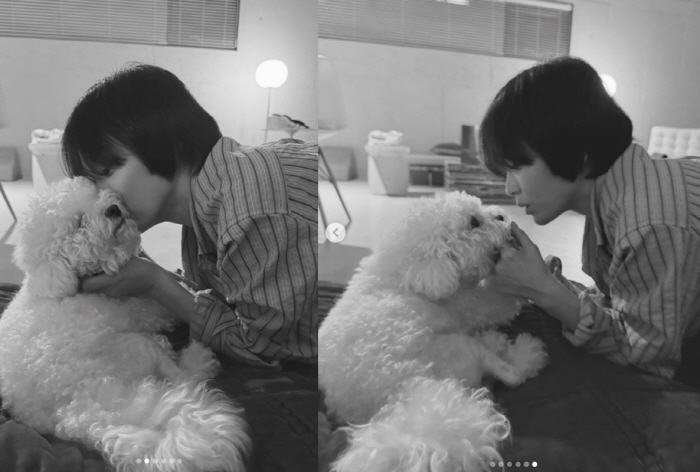 'Better than a person ♥' Song Hye-kyo, a 5-year-old daughter, and Storm Po Po Po, 'Full operation of lips.'