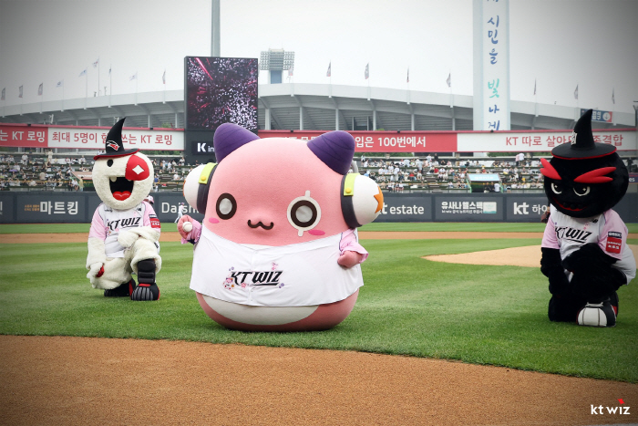 Maple Story Appears at Ballpark! Nexon KT Collaborates to Host Maple Story IP Brand Day at Suwon Stadium