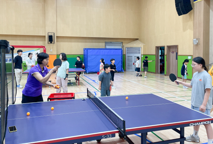 Create a healthy village through sports, promote sports care projects in our village