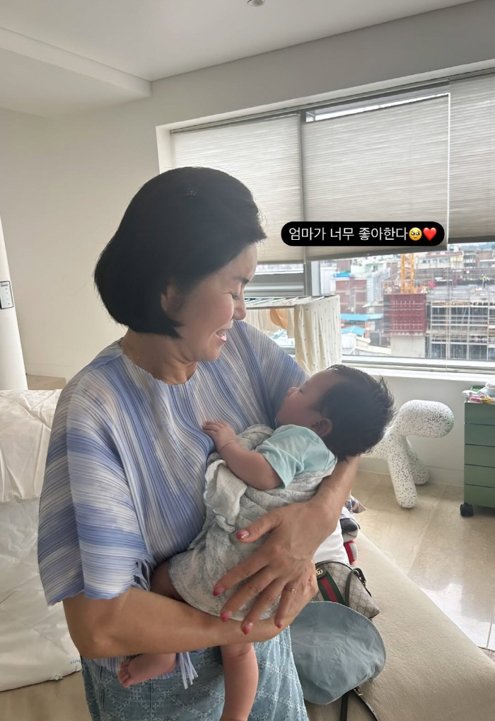 Family history confession Son Dambi, daughter ♥ Haei is a blessing..My mom loves it