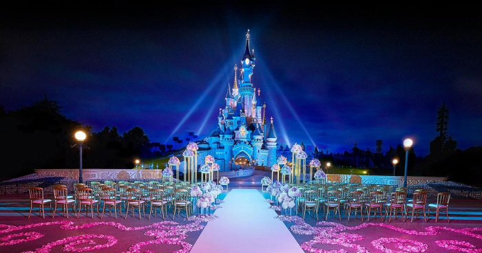 Marrying a 9 year old girl and a 22 year old male? ...Disneyland in Paris is in full swing