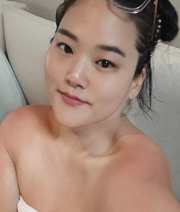 Mina's sister-in-law Suzy wore a 78kg swimsuit...10kg increase notice 