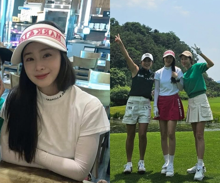 Rain ♥ Kim Tae-hee showed her dignity on the golf course..Allke is more proud of you