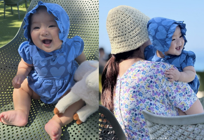 'Five Brothers' Mom' Jung Ju-ri reveals her youngest son in a dinky way, 'Delicate with filial piety.'