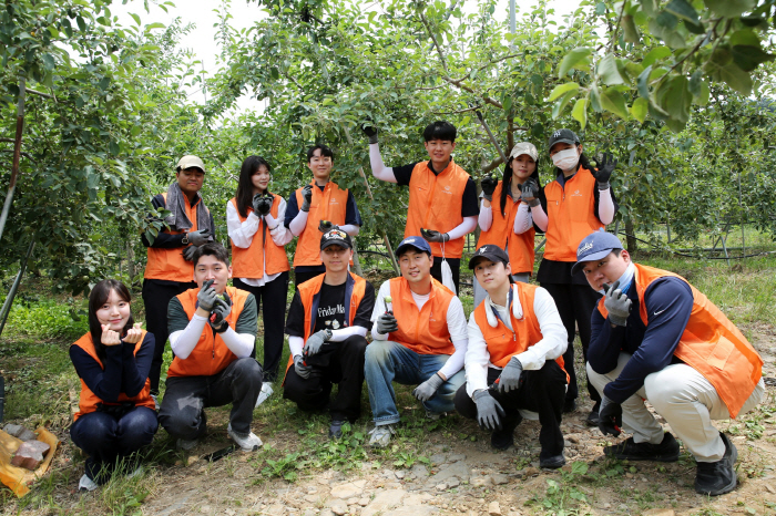 Reflect on the spirit of Hanwha through social responsibility and social contribution