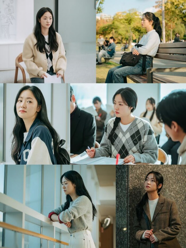  Jeon Yeo-bin of 'Our Movie' cries with her eyes alone