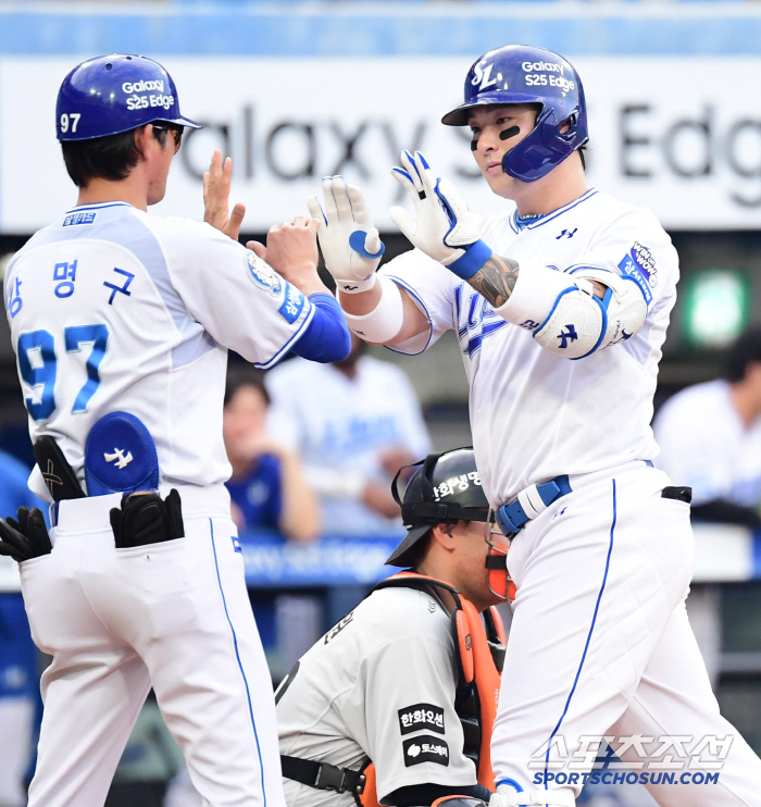 4G 5 home runs. Jacklog→Gamboa→Park Se-woong→TWICE is the sacrifice? This is the home run king's class. From home run to the first three hits 