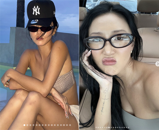 Hwasa, it's indifferent, but it's fatal...Bikini  Glamour Fit overwhelming presence
