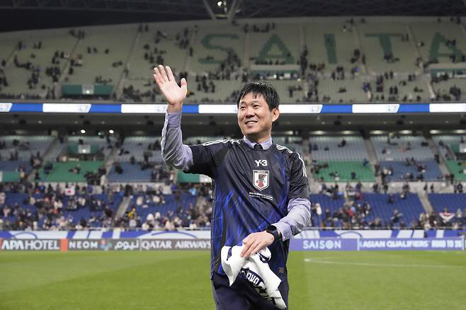 Japan presents shock goal by adding futile hope from coach who tries to win World Cup, surpassing Pandique to prospect of impending trip to Tottenham