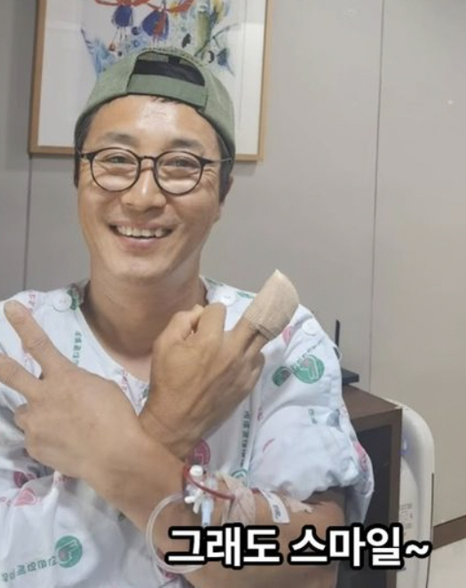 Kim Byung-man has urgent surgery to rupture ligaments in a dizzying accident ahead of his marriage in September 