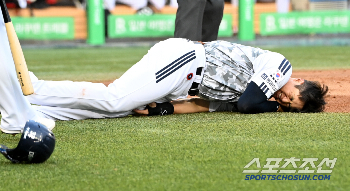 Kim Jae-hwan tripped over the tag, I hope it's not a serious injury