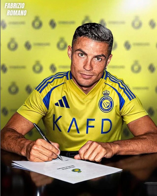 Saudi chapter continues HERE WE GO check → Ronaldo Yes signs contract soon...Astronomical Annual Salary Maintains 317 Billion