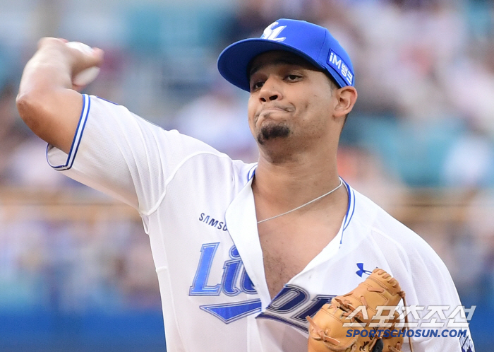 Throwing the ball even to the painful fence of 12 billion veterans. Hanwha, which lost to Garabito, came from behind to win against Samsung. Moon Dong Joo 6 wins Kim Seo Hyun 19S 