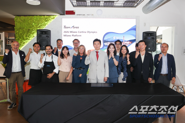 Korea Sports Association Prepares to Support Korea House X Meal Service Center 2026 One More Yoo Seung-min, Chairman of Milan X Madrid Sports Diplomacy