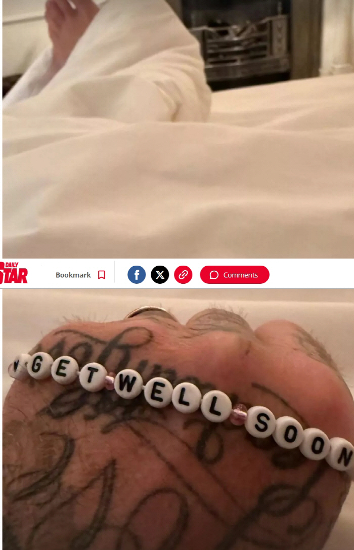 Miami went to the round of 16 in Club W, Beckham in the hospital what happened? ...Victoria and Beckham show off their affection for each other