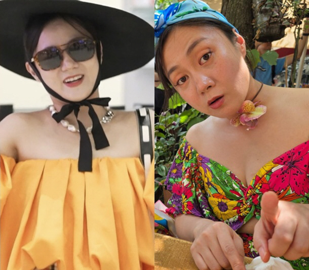 Park Na-rae lost 14kg and exposed Jeon Hyun-moo in front of her..48kg body look