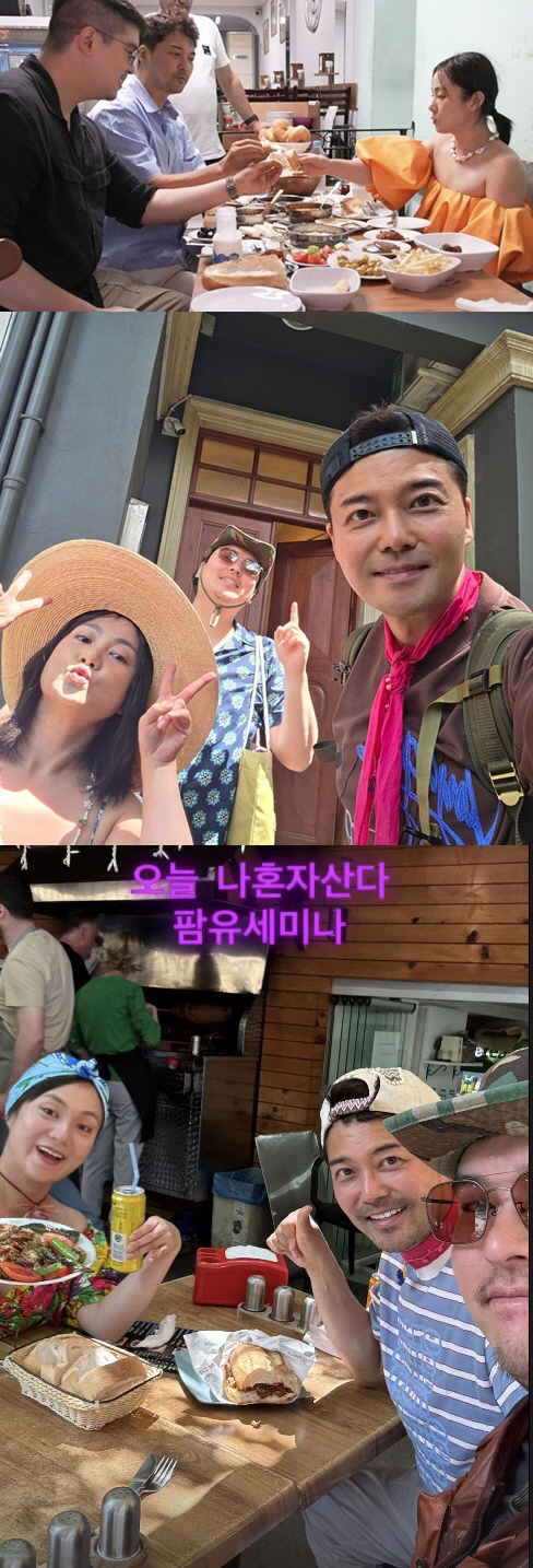 Park Na-rae lost 14kg and exposed Jeon Hyun-moo in front of her..48kg body look