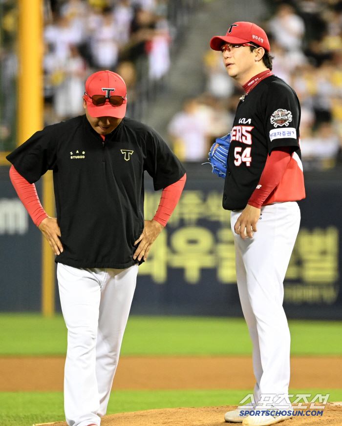 Yang Hyun-jong came back after going down the mound
