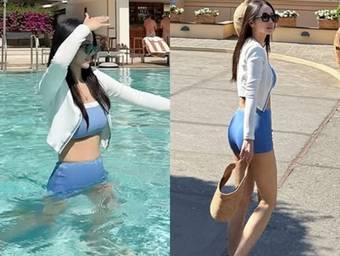 Sunwoo Eun-sook's daughter-in-law Choi Sun-jung boasts a bikini in Italy despite being allergic to sunlight