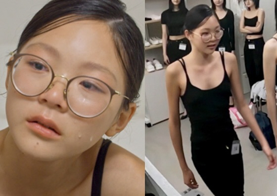 167cm Chusarang, tears in her first model audition..I had a dream of becoming a role model