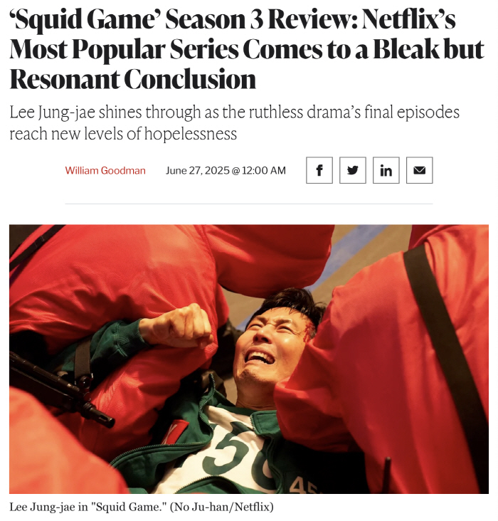 ‘Squid Game 3’ Finale Draws Mixed Reactions from Global Critics