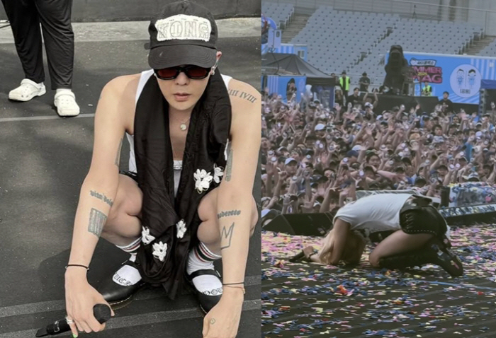 G-Dragon and Rose Ignite the Stage at Psy's 'Summer Swag 2025'