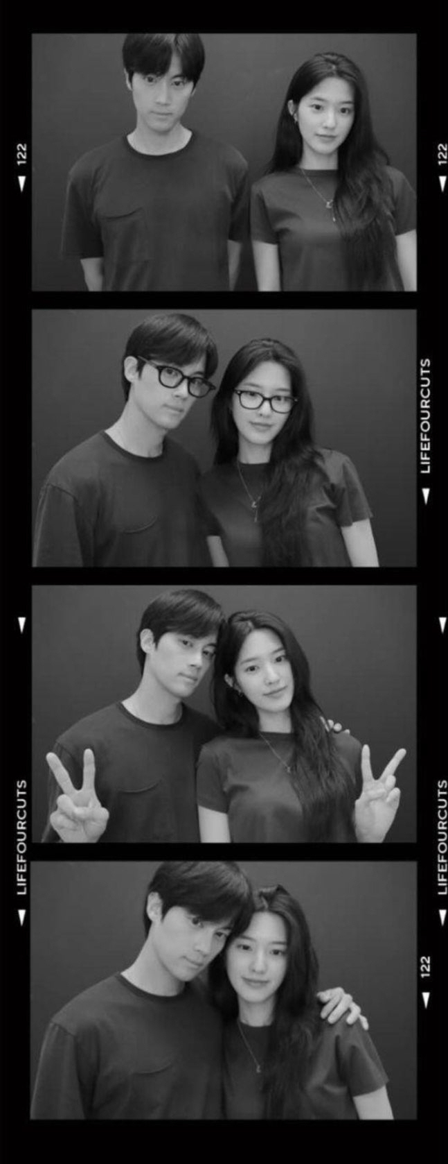 Heart pairing Woo Jae ♥ Jiwon, as soon as the broadcast is over, authenticates the real couple...Photos of Kkongnyang are released on social media