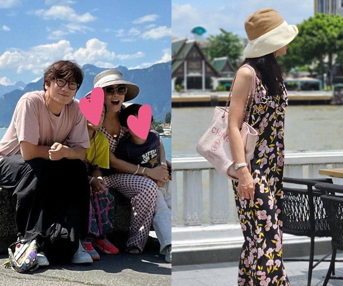Lee Bo-young, ♥Jisung  Did you leave with your two children? Luxury vacation in Bangkok, Thailand
