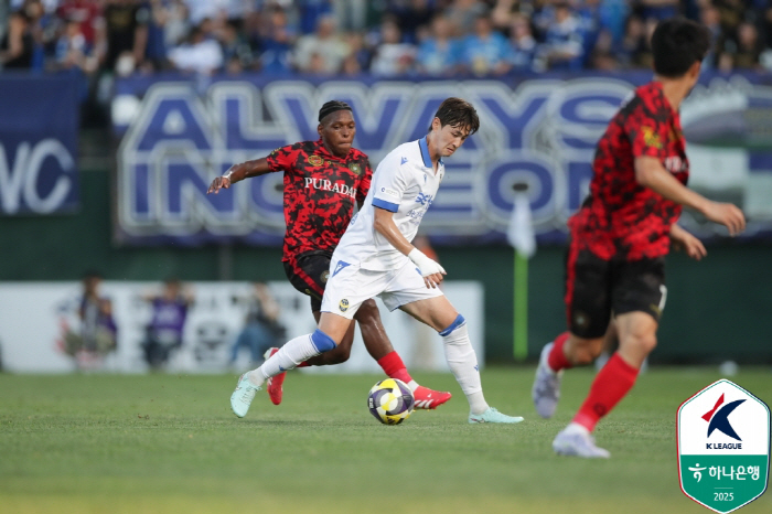 Gimpo FC is a waste, Moon Ji-hwan's dramatic goal 15G undefeated Incheon United 11 draw