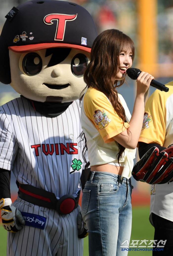  I'm going to try the winning fairy of the LG Twins