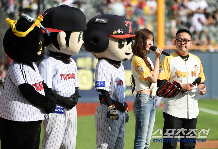  I'm the winning fairy of LG Twins