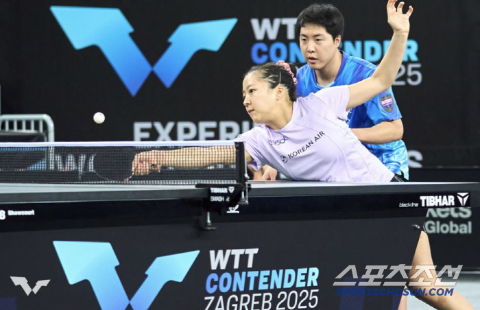 Shin Yu-bin's Shingong X Lim Jong-hoon's Chikita, there is no match! The team won 3-0 in 26 minutes! WTT Mixed Clothing 2 consecutive wins!