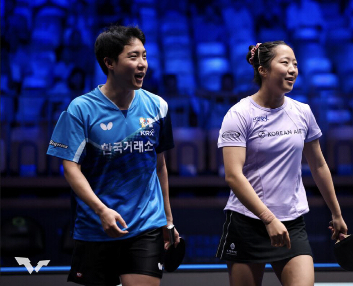 Shin Yu-bin's Shingong X Lim Jong-hoon's Chikita, there is no match! The team won 3-0 in 26 minutes! WTT Mixed Clothing 2 consecutive wins!