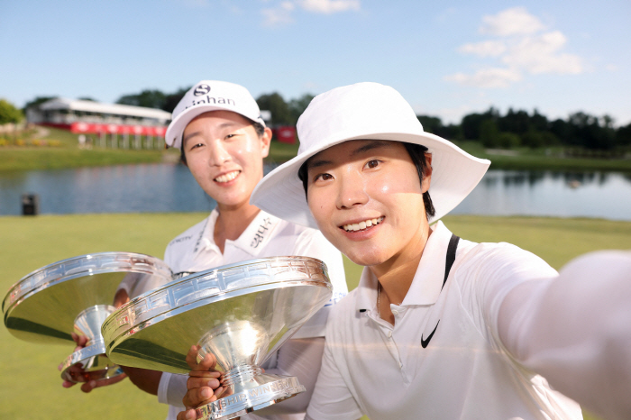 BTI power Lim Jin-hee, who was more powerful than BTS, made a major accident with Somi, and won her first LPGA title!