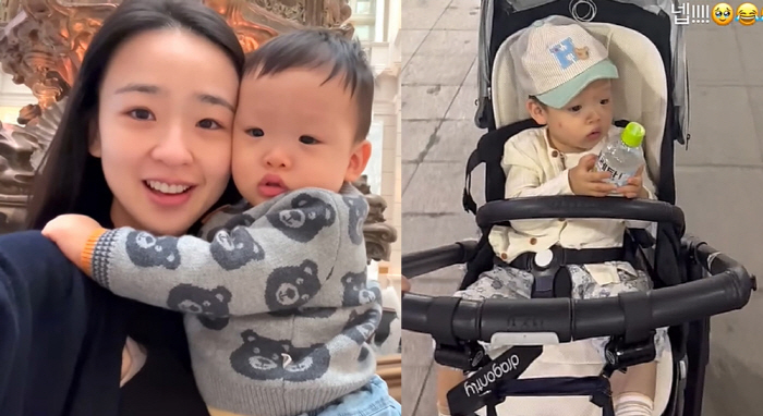 Financier ♥ Son Yeon-jae should take medicine for a 16-month-old hospital tear mosquito allergy