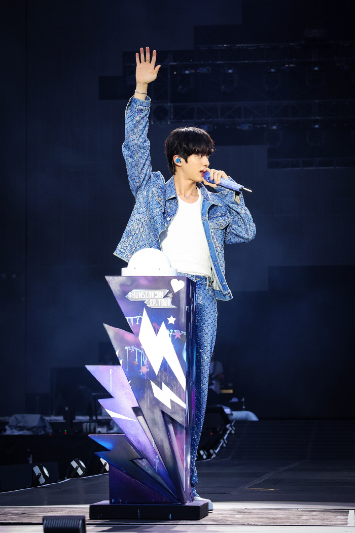 BTS Jin Begins Global Solo Tour with Explosive Fan Concert in Goyang