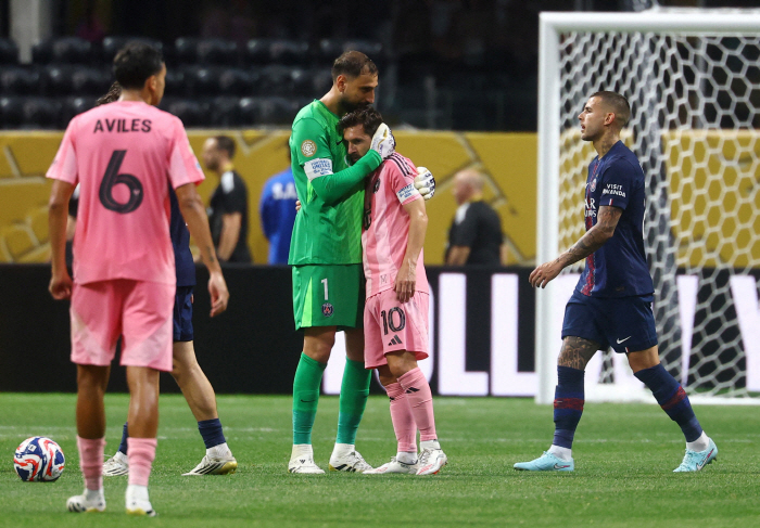 Messi didn't do much? Lee Kang-in played in the round of 16 of the Club World Cup, and Messi's 20-minute clash with Miami. PSG 40 complete victory.