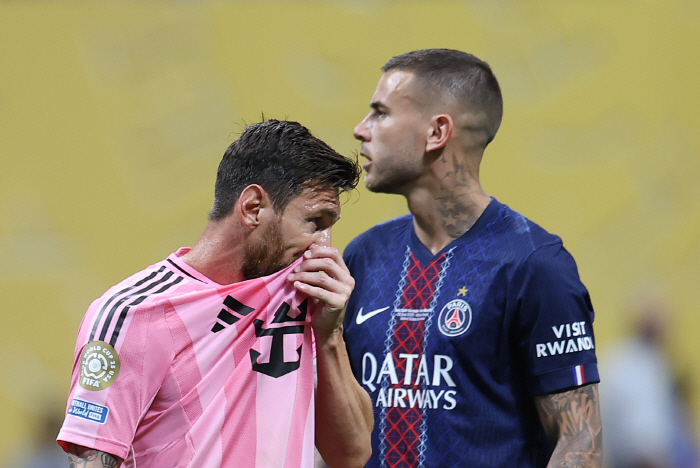 Messi's grudges? PSG Vitinya's Punch Shock Controversy...I walked around a harsh criticism of one's performance